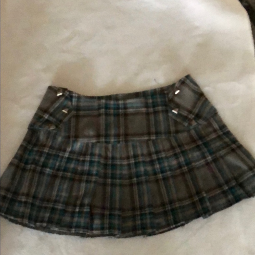 Lip Service juniors plaid mini skirt